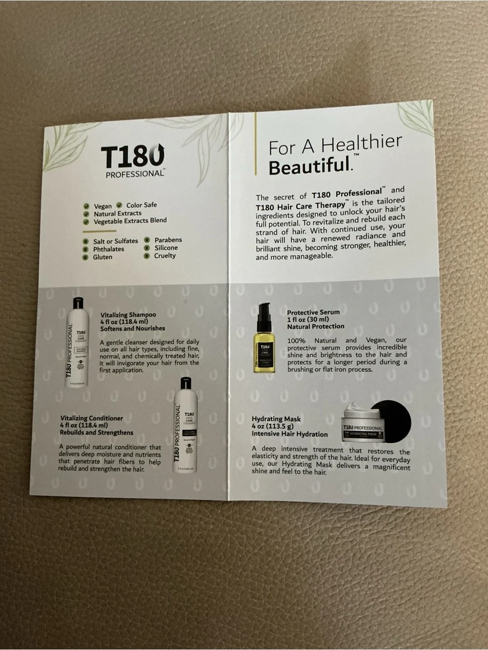 T180 Professional Hair Care Therapy Kit